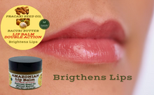 Load image into Gallery viewer, Nativilis AMAZONIAN LIP BALM DOUBLE ACTION FORMULA WITH PRACAXI SEED OIL (Pentaclethra macroloba) + BACURI BUTTER (Platonia insignis) Moisturises Dry Lips and Heals Chapped Lips - Toned Lips - Copaiba