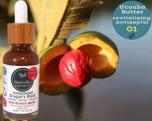 Load image into Gallery viewer, Nativilis Amazonian Dragon’s Blood (trilipid complex enriched) Virgin Rainforest Bio Oil - UCUUBA - BACURI – PRACAXI – anti-stretch marks properties stimulating the production of collagen - Copaiba