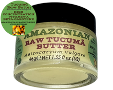 Load image into Gallery viewer, Nativilis Amazonian Raw TUCUMA BUTTER (Astrocaryum vulgare) – GREAT HAIR CONDITIONER - HIGH CONCENTRATION VITAMIN-A BETA-CAROTENE - SKIN and Hair Care - nourishing, moisturizing, antioxidant - Copaiba