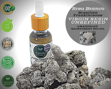 Load image into Gallery viewer, Nativilis Brazilian Frankincense - BREU BRANCO VIRGIN RESIN UNREFINED - Protium heptaphyllum - Amazonian natural resin oil properties anti-inflammatory antiseptic analgesic soothing exfoliant for dry and oily skin - Copaiba