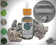 Load image into Gallery viewer, Nativilis Brazilian Frankincense - BREU BRANCO VIRGIN RESIN UNREFINED - Protium heptaphyllum - Amazonian natural resin oil properties anti-inflammatory antiseptic analgesic soothing exfoliant for dry and oily skin - Copaiba