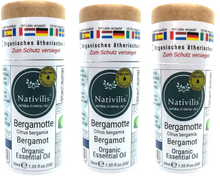 Load image into Gallery viewer, Nativilis Organic Bergamot Essential Oil - (Citrus bergamia) - 100% Natural - 30ml - (GC/MS Tested)
