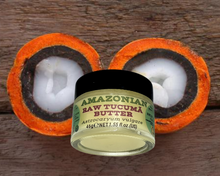 Load image into Gallery viewer, Nativilis Amazonian Raw TUCUMA BUTTER (Astrocaryum vulgare) – GREAT HAIR CONDITIONER - HIGH CONCENTRATION VITAMIN-A BETA-CAROTENE - SKIN and Hair Care - nourishing, moisturizing, antioxidant - Copaiba