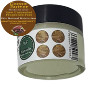 Load image into Gallery viewer, Nativilis Amazonian Cocoa Butter Raw Unscented Fragrance Free (Theobroma cacao) Skin Natural Moisturizer Replenishing skin's moisture protecting your skin improving elasticity – Copaiba properties