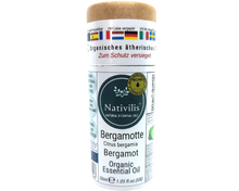 Load image into Gallery viewer, Nativilis Organic Bergamot Essential Oil - (Citrus bergamia) - 100% Natural - 30ml - (GC/MS Tested)