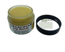 Load image into Gallery viewer, Nativilis AMAZONIAN LIP BALM DOUBLE ACTION FORMULA WITH PRACAXI SEED OIL (Pentaclethra macroloba) + BACURI BUTTER (Platonia insignis) Moisturises Dry Lips and Heals Chapped Lips - Toned Lips - Copaiba