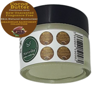 Load image into Gallery viewer, Nativilis Amazonian Cocoa Butter Raw Unscented Fragrance Free (Theobroma cacao) Skin Natural Moisturizer Replenishing skin's moisture protecting your skin improving elasticity – Copaiba properties