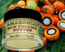 Load image into Gallery viewer, Nativilis Amazonian Raw TUCUMA BUTTER (Astrocaryum vulgare) – GREAT HAIR CONDITIONER - HIGH CONCENTRATION VITAMIN-A BETA-CAROTENE - SKIN and Hair Care - nourishing, moisturizing, antioxidant - Copaiba