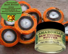 Load image into Gallery viewer, Nativilis Amazonian Raw TUCUMA BUTTER (Astrocaryum vulgare) – GREAT HAIR CONDITIONER - HIGH CONCENTRATION VITAMIN-A BETA-CAROTENE - SKIN and Hair Care - nourishing, moisturizing, antioxidant - Copaiba