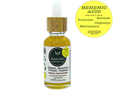 Load image into Gallery viewer, Nativilis BEHENIC ACID enriched from 04 Amazonian Rainforest Bio Oil - PATAUA PRACAXI MURUMURU CUPUACU- boosts hydration levels, reducing frizz and curl volume, leaving hair shiny - Copaiba Media 1 of 17