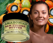 Load image into Gallery viewer, Nativilis Amazonian Raw TUCUMA BUTTER (Astrocaryum vulgare) – GREAT HAIR CONDITIONER - HIGH CONCENTRATION VITAMIN-A BETA-CAROTENE - SKIN and Hair Care - nourishing, moisturizing, antioxidant - Copaiba