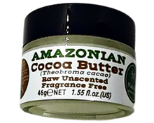 Load image into Gallery viewer, Nativilis Amazonian Cocoa Butter Raw Unscented Fragrance Free (Theobroma cacao) Skin Natural Moisturizer Replenishing skin's moisture protecting your skin improving elasticity – Copaiba properties