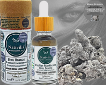 Load image into Gallery viewer, Nativilis Brazilian Frankincense - BREU BRANCO VIRGIN RESIN UNREFINED - Protium heptaphyllum - Amazonian natural resin oil properties anti-inflammatory antiseptic analgesic soothing exfoliant for dry and oily skin - Copaiba