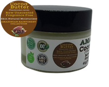 Load image into Gallery viewer, Nativilis Amazonian Cocoa Butter Raw Unscented Fragrance Free (Theobroma cacao) Skin Natural Moisturizer Replenishing skin's moisture protecting your skin improving elasticity – Copaiba properties