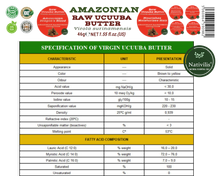 Load image into Gallery viewer, Nativilis Amazonian Raw Ucuuba Butter (Virola surinamensis) - Nourishes Moisturizes Hair Restores Elasticity - Repairs Damaged Scalp keeping Healthy – Amazonian Dragon's Blood – Copaiba