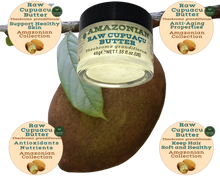 Load image into Gallery viewer, Nativilis Amazonian Raw Cupuacu Butter (Theobroma grandiflorum) - Helps seal in moisture to rehydrate skin and hair increase suppleness and decrease signs of aging like fine lines wrinkles – Copaiba