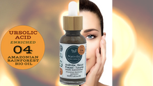 Load image into Gallery viewer, Nativilis URSOLIC ACID enriched with 04 Amazonian Rainforest Bio Oil - ANDIROBA BACURI PRACAXI TUCUMA - Relief skin injuries aesthetic processes peelings laser hair removals Soothing effect Copaiba