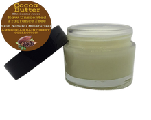 Load image into Gallery viewer, Nativilis Amazonian Cocoa Butter Raw Unscented Fragrance Free (Theobroma cacao) Skin Natural Moisturizer Replenishing skin's moisture protecting your skin improving elasticity – Copaiba properties