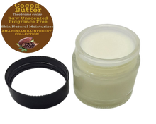 Load image into Gallery viewer, Nativilis Amazonian Cocoa Butter Raw Unscented Fragrance Free (Theobroma cacao) Skin Natural Moisturizer Replenishing skin's moisture protecting your skin improving elasticity – Copaiba properties