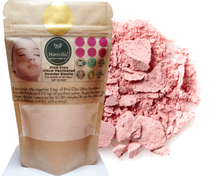 Load image into Gallery viewer, Nativilis Amazonian Pink Clay Ultra-Ventilated Powder Kaolin - Natural Facial Body Mask absorbs toxins oiliness - natural glow skin- hair making it silky soft The Softest of all Clays Copaiba Benefits