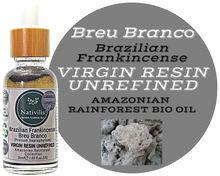 Load image into Gallery viewer, Nativilis Brazilian Frankincense - BREU BRANCO VIRGIN RESIN UNREFINED - Protium heptaphyllum - Amazonian natural resin oil properties anti-inflammatory antiseptic analgesic soothing exfoliant for dry and oily skin - Copaiba