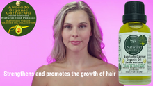 Load image into Gallery viewer, Nativilis Organic Avocado Carrier Oil (Persea americana) Hair, Face & Skin - Natural Cold Pressed - Rich in vitamins A, B1, B2, B3, B5, B6, B8, B9, D, E and K - Moisturizes Dry Skin – Copaiba