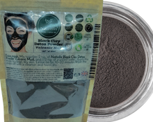 Load image into Gallery viewer, Nativilis Kaolin Black Clay Powder | Nativilis Natural Essential Oils