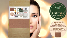 Load image into Gallery viewer, Nativilis MULATEIRO EXTRACT POWDER FROM THE SACRED CAPIRONA TREE- Calycophyllum spruceanum - AMAZONIAN TREE OF YOUTH - Skin and Hair Care - Anti-aging - Antifungal - Wound-healing properties - Copaiba