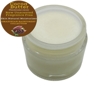Load image into Gallery viewer, Nativilis Amazonian Cocoa Butter Raw Unscented Fragrance Free (Theobroma cacao) Skin Natural Moisturizer Replenishing skin's moisture protecting your skin improving elasticity – Copaiba properties