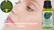 Load image into Gallery viewer, Nativilis Organic Avocado Carrier Oil (Persea americana) Hair, Face & Skin - Natural Cold Pressed - Rich in vitamins A, B1, B2, B3, B5, B6, B8, B9, D, E and K - Moisturizes Dry Skin – Copaiba