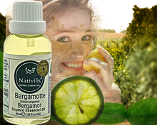 Load image into Gallery viewer, Nativilis Organic Bergamot Essential Oil - (Citrus bergamia) - 100% Natural - 30ml - (GC/MS Tested)