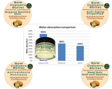Load image into Gallery viewer, Nativilis Amazonian Raw Cupuacu Butter (Theobroma grandiflorum) - Helps seal in moisture to rehydrate skin and hair increase suppleness and decrease signs of aging like fine lines wrinkles – Copaiba