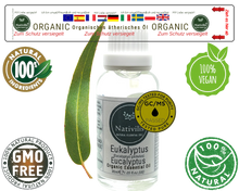 Load image into Gallery viewer, Nativilis Organic Eucalyptus Essential Oil (Eucalyptus globulus) - 100% Natural - 30ml - (GC/MS Tested)