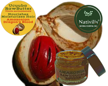 Load image into Gallery viewer, Nativilis Amazonian Raw Ucuuba Butter (Virola surinamensis) - Nourishes Moisturizes Hair Restores Elasticity - Repairs Damaged Scalp keeping Healthy – Amazonian Dragon's Blood – Copaiba
