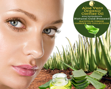 Load image into Gallery viewer, Nativilis Organic Aloe Vera Carrier Oil (Aloe barbadensis) True Aloe - Hair, Face & Skin Natural Cold Pressed – For Aromatherapy Massage – Soothes Moisturizes Skin – Hair Improving Growth - Copaiba