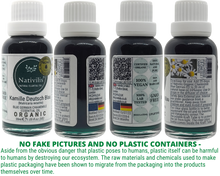 Load image into Gallery viewer, Nativilis Organic German Blue Chamomile Essential Oil (Matricaria recutita) - 100% Natural - 30ml - (GC/MS Tested)