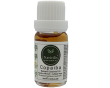 Load image into Gallery viewer, Nativilis Copaiba Balsam Essential Oil (10ml) - 100% Natural (Copaifera Officinalis ) (GC/MS Tested)