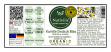 Load image into Gallery viewer, Nativilis Organic German Blue Chamomile Essential Oil (Matricaria recutita) - 100% Natural - 30ml - (GC/MS Tested)