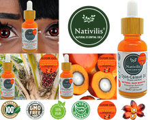 Load image into Gallery viewer, Nativilis Ojon Oil - Caiaue - (Elaeis oleifera) NATURAL HAIR SKIN BOOSTER Rainforest Virgin Oil - revitalizes damaged follicles helps effective hair growth volumize and get tame frizz – Copaiba
