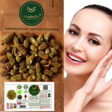 Load image into Gallery viewer, Nativilis Amazonian Jambu Flower 30g | Plant-Based Muscle Relaxing Sensation | Spilanthol-Rich | Dried Vegan Herb - (1.06 oz) US - Acmella Oleracea
