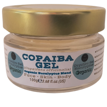 Load image into Gallery viewer, Nativilis Copaiba Gel Eucalyptus (Copaifera officinalis) 100% Natural Multipurpose Gel Face Skin Body Moisturizing Anti-aging and Melasma Treating Inflammation Dermatitis and Fungal Infections Relieve Congestion

