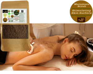 Nativilis Murumuru Scrub 150 Grams (Astrocaryum murumuru) Amazonian Rainforest Collection - 100% natural exfoliating agent improves blood circulation stimulating skin surface - removes dead skin cells - Copaiba 150G