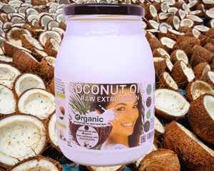 Nativilis Organic Coconut Oil 1L (Cocos Nucifera) - Extra Virgin, Raw, Cold Pressed, Pro Derma, Moisturizer Skin Hair, Vegan, 100% Natural, Ethically Sourced, Copaiba Properties, 1000ml Glass Jar (1L)