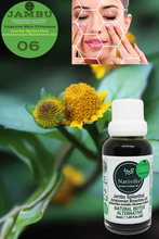 Load image into Gallery viewer, Nativilis Jambu Spilanthol Amazonian Bioactive Oil - Spilanthes Acmella Oleracea Extract - 100% Natural and Pure Botox Alternative - Relax facial muscles reduce wrinkles and fine lines improve skin firmness antioxidant properties Copaiba - 30 ml
