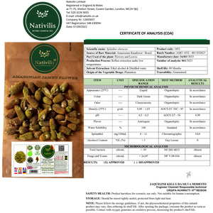 Nativilis Amazonian Jambu Flower 30g | Plant-Based Muscle Relaxing Sensation | Spilanthol-Rich | Dried Vegan Herb - (1.06 oz) US - Acmella Oleracea