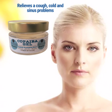 Load image into Gallery viewer, Nativilis Copaiba Gel Eucalyptus (Copaifera officinalis) 100% Natural Multipurpose Gel Face Skin Body Moisturizing Anti-aging and Melasma Treating Inflammation Dermatitis and Fungal Infections Relieve Congestion
