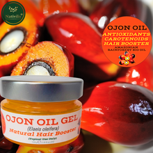 Load image into Gallery viewer, Nativilis Ojon Oil Gel - (Elaeis oleifera) NATURAL HAIR SKIN BOOSTER Rainforest Virgin Oil - revitalizes damaged follicles helps effective hair growth volumize and get tame frizz – Copaiba

