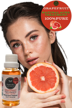 Load image into Gallery viewer, Nativilis Grapefruit Organic Essential Oil 30 ml (Citrus × paradisi) - Antibacterial and Antimicrobial Effects - Fights against acne -Promote Weight Loss - Copaiba Properties
