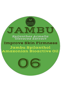 Nativilis Jambu Spilanthol Amazonian Bioactive Oil - Spilanthes Acmella Oleracea Extract - 100% Natural and Pure Botox Alternative - Relax facial muscles reduce wrinkles and fine lines improve skin firmness antioxidant properties Copaiba - 30 ml