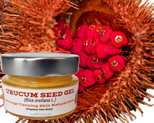 Load image into Gallery viewer, Nativilis Amazonian Urucum Seed Gel (Bixa orellana L.) Prolongs Tanning Skin Natural Glow - Ultraviolet Rays Protection properties – Brazilian Bio-Natural - Copaiba Benefits
